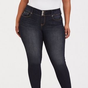 Torrid Dark Blue Wash Premium Stretch Jegging